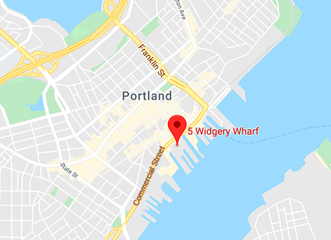 Portland Maine Map