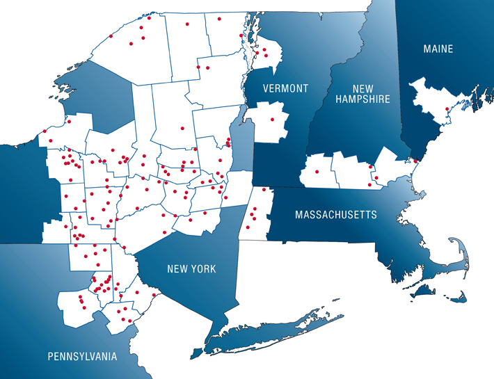 Career locations