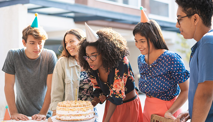 Teen birthday party